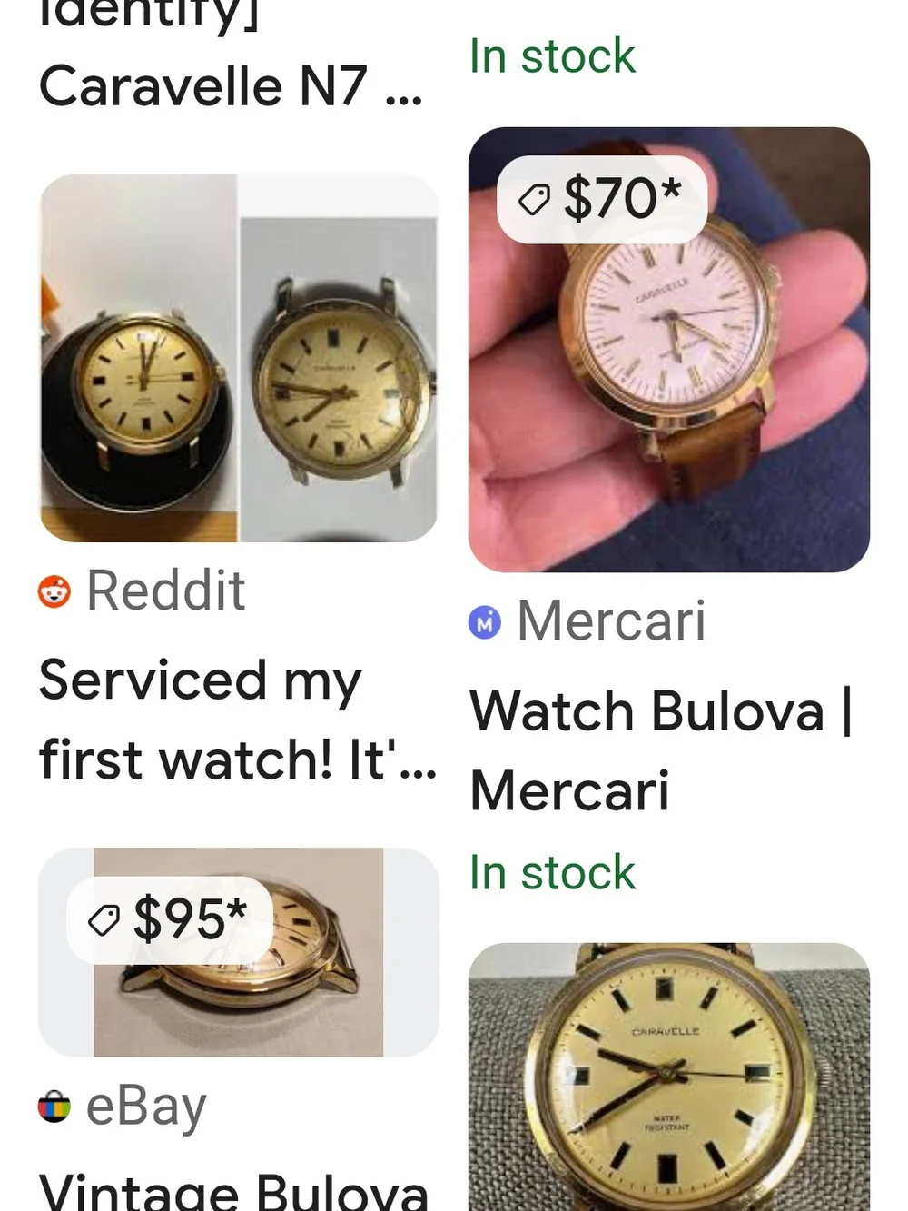 Bulova vintage men’s
